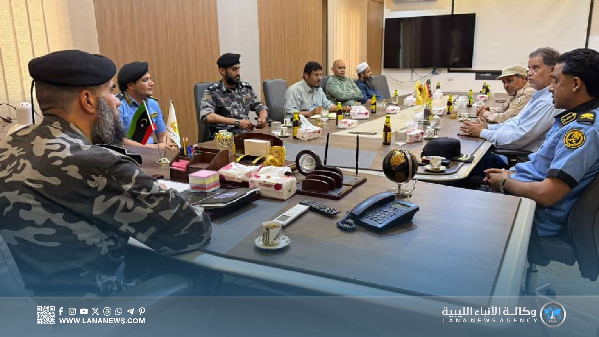 لجنة إعادة تنظيم سرت تتابع استئناف خطتها لتحسين مظهر المدينة