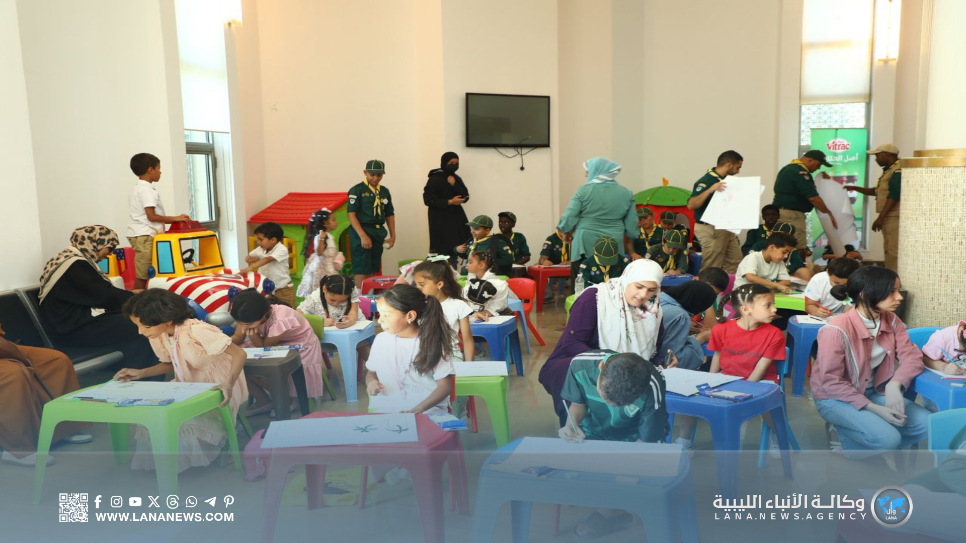 مركز تنمية الطفل ببنغازي يُنظم مسابقة الرسم الحر ويدعم المواهب الناشئة