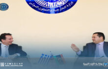 الحويج يبحث مع القنصل اليوناني تصريحات وزير الخارجية اليوناني حول الحدود البحرية