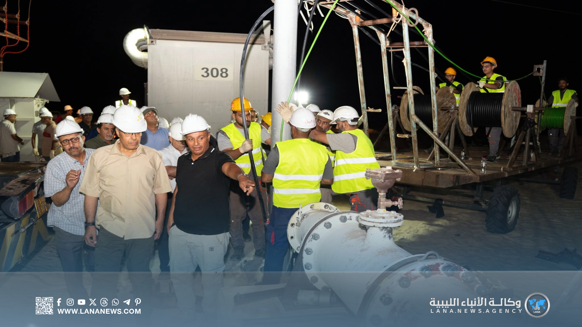 بو مطاري يشهد تدفق المياه من آبار السرير بعد صيانتها ويؤكد استمرار خطة رفع الإنتاجية