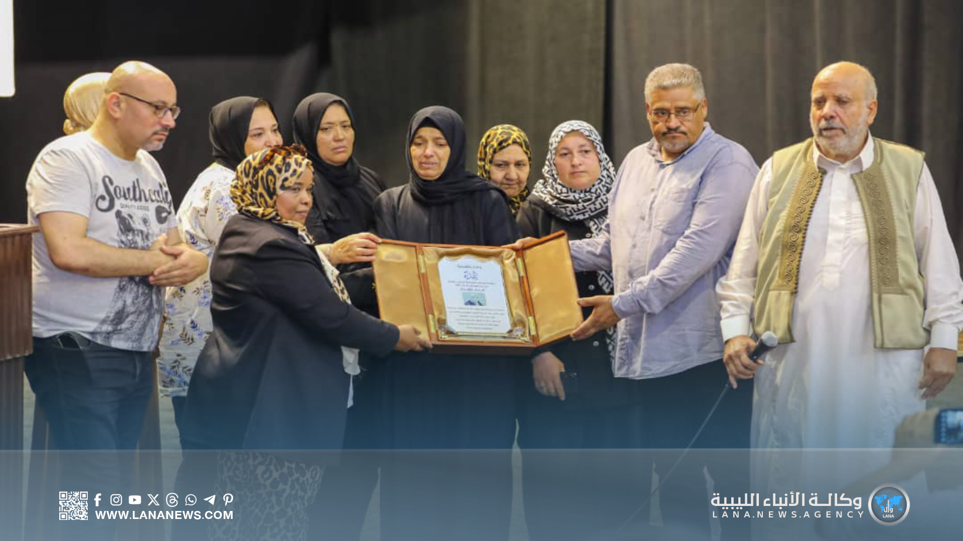 حفل تأبيني في بنغازي لتوديع الراحلة هدى كويري