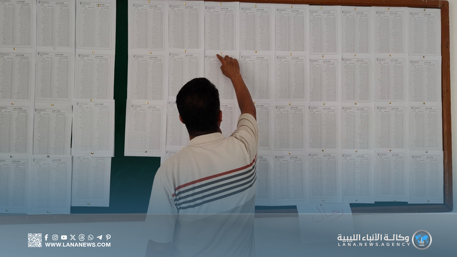 إقبال واسع على مراكز التسجيل للتحقق من القوائم الأولية لانتخابات البلدية