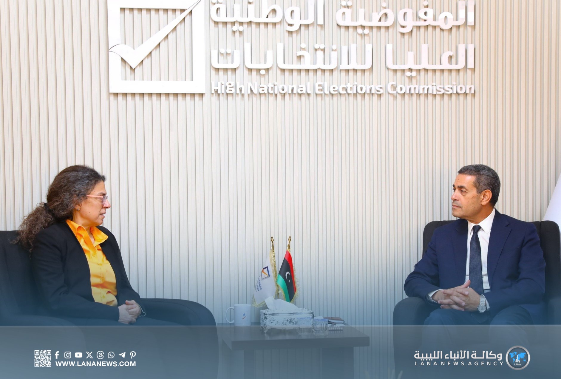 البعثة الأممية تجدد دعمها للمفوضية الوطنية العليا للانتخابات