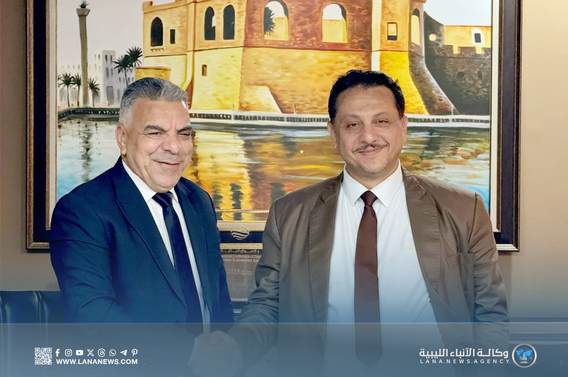 الإدارة المؤقتة لمصرف الصحاري تستلم مهامها رسمياً