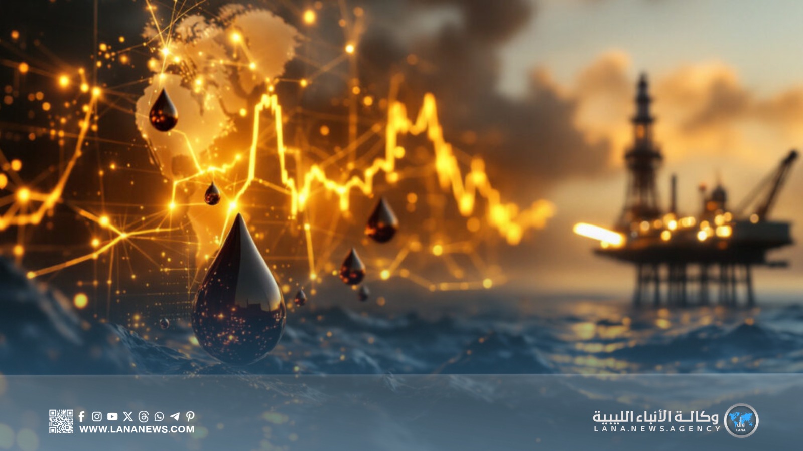 النفط ينخفض بعد مكاسب أسبوعين