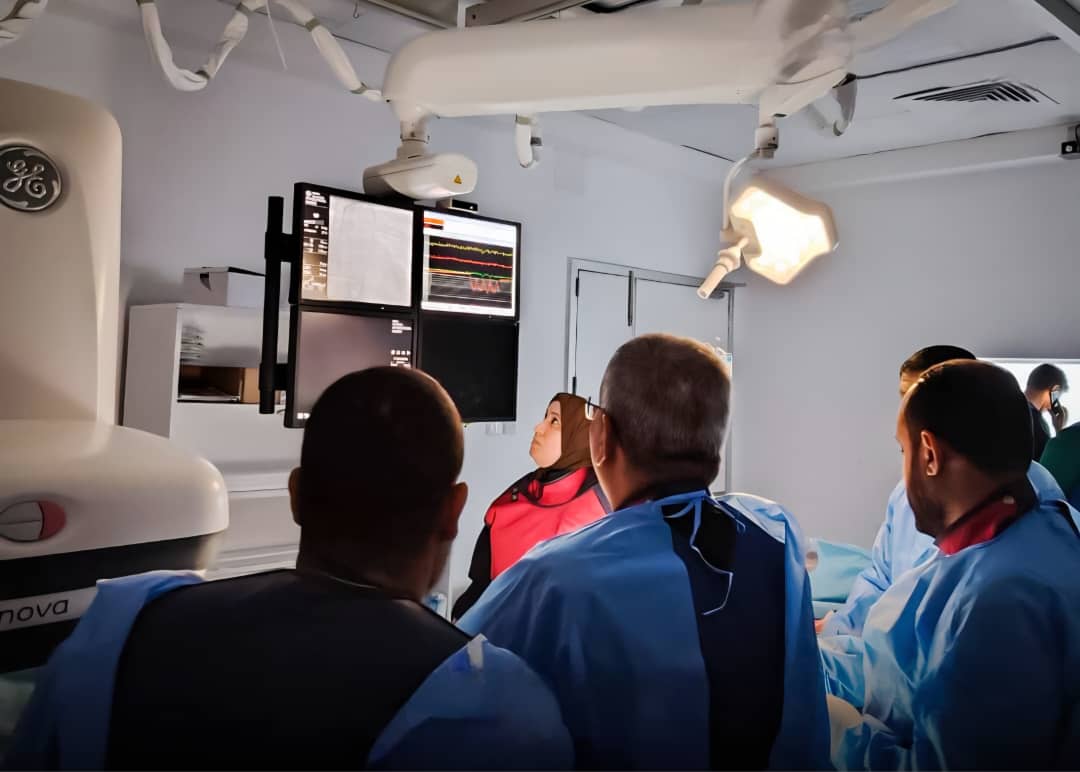 نجاح 70 عملية قسطرة في مستشفى الشهيد امحمد المقريف 