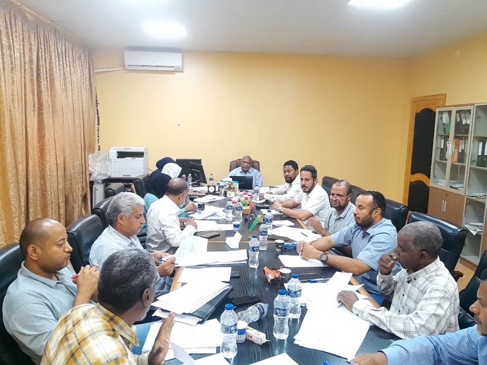 كلية الزراعة سبها تناقش الخطط الدراسية المحدثة