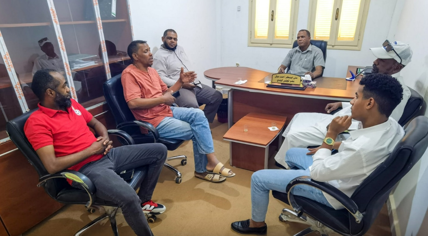 لجنة الرياضة ببلدية وادي عتبة تتابع أوضاع الأندية المحلية