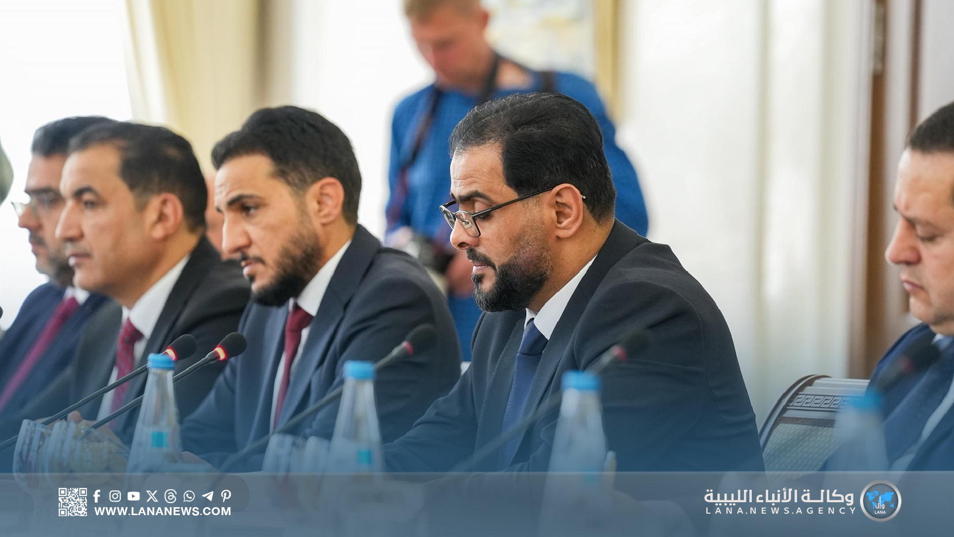 رئيس الحكومة الليبية يبحث تعزيز التعاون مع جمهورية بيلا روسيا