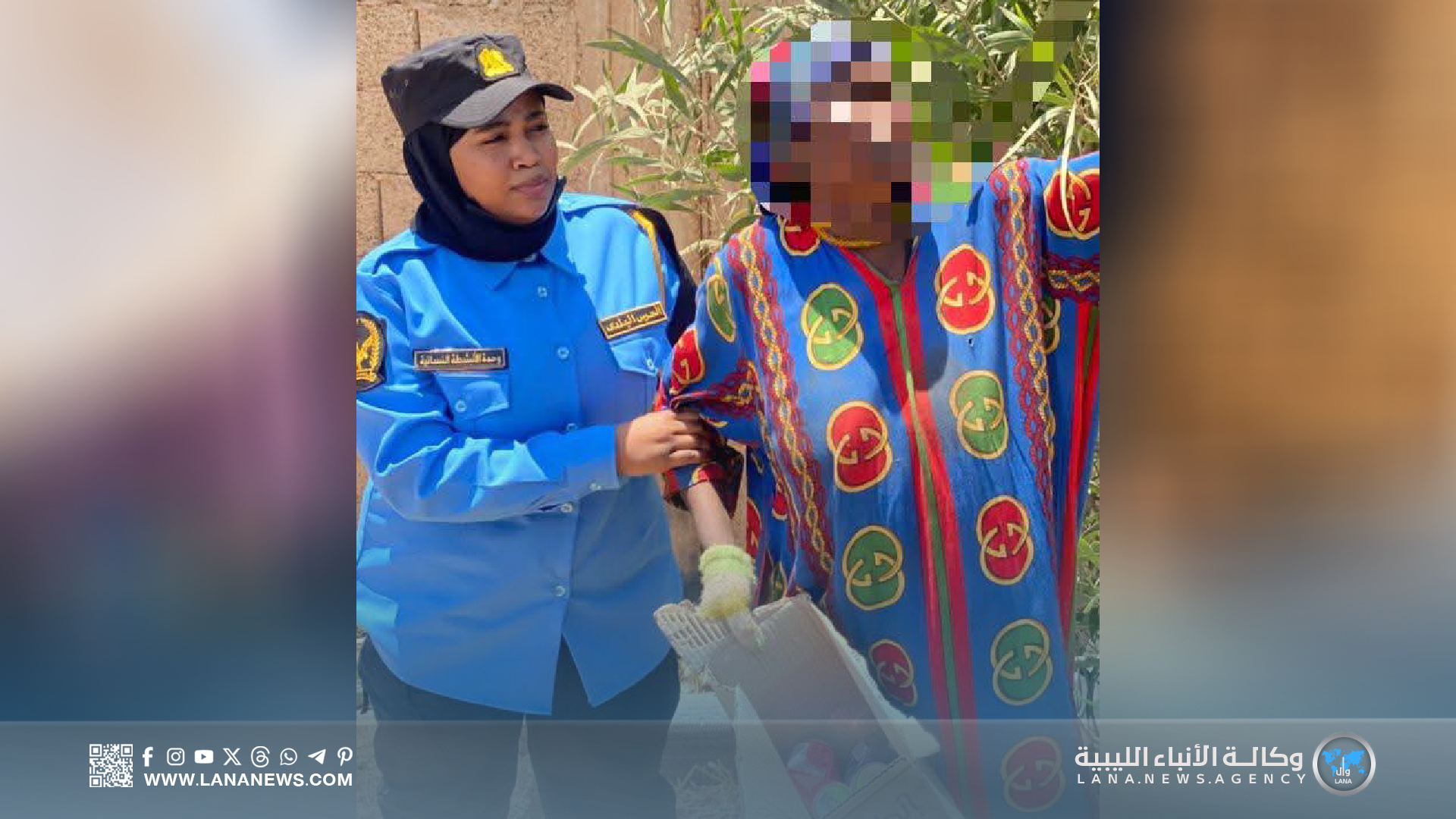 ضبط نساء وأطفال وافدين في حملة موسعة ضد التسول ببنغازي