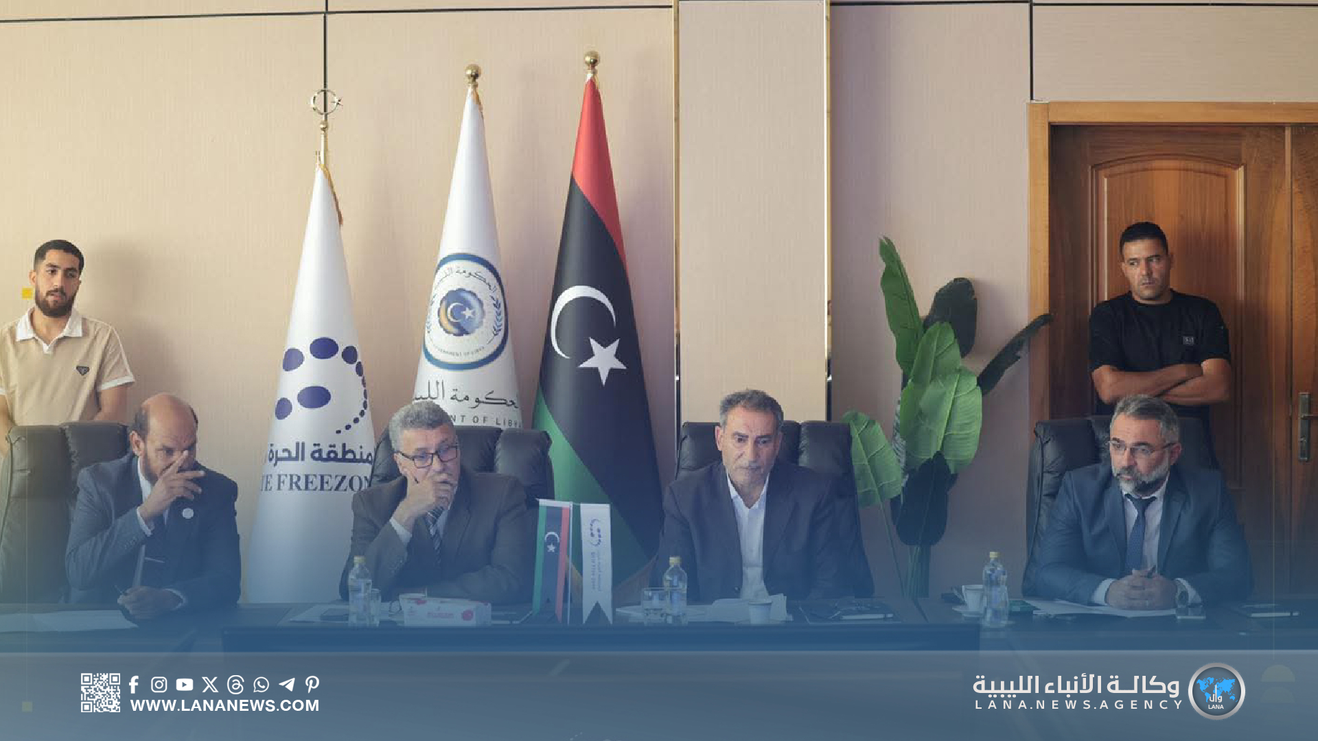 شركات قطرية وسعودية تبحث فرص الاستثمار بالمنطقة الحرة سرت