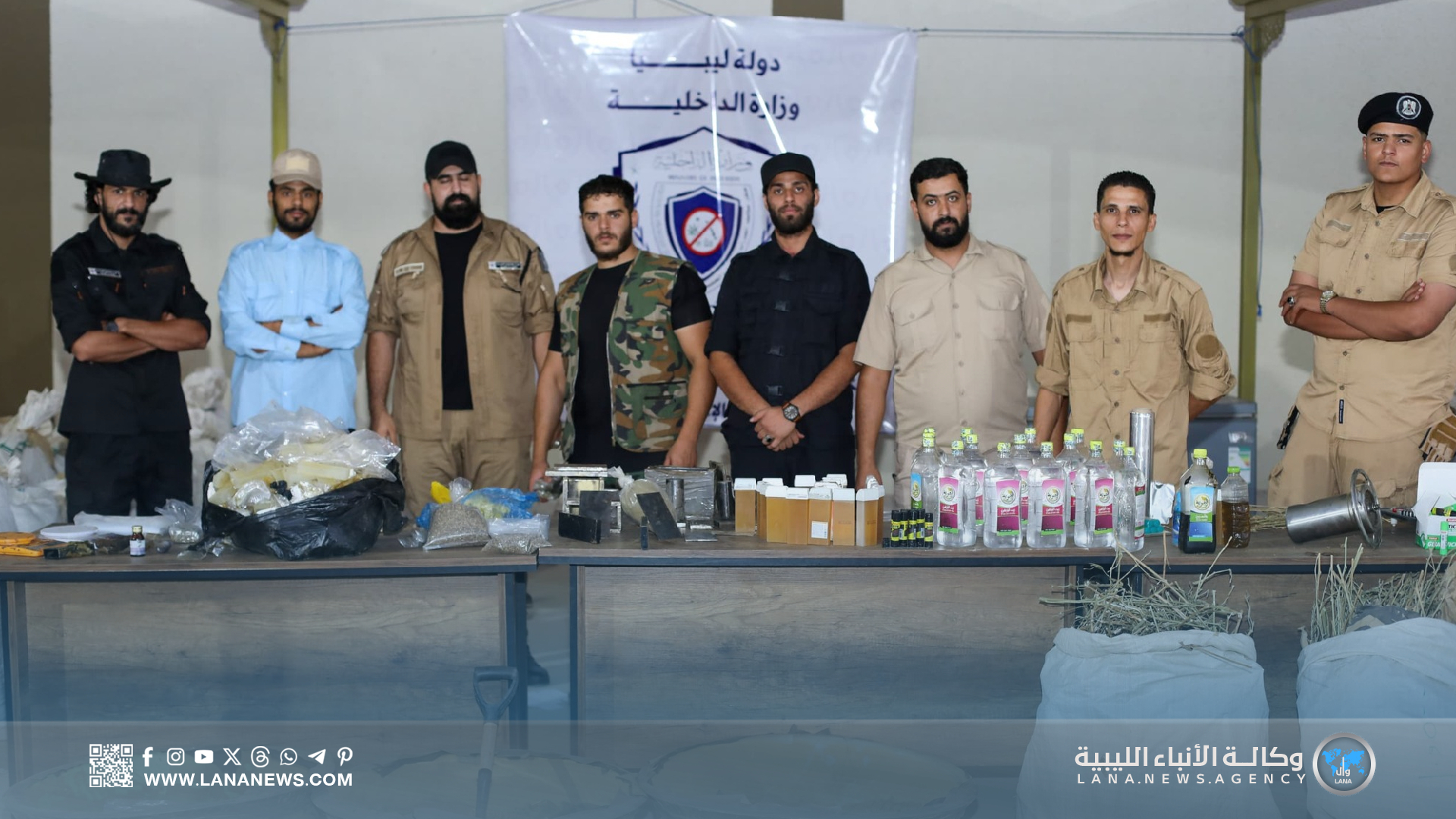 مداهمة أمنية كبرى تكشف مصنعا متكاملا لزراعة وتصنيع القنب الهندي في البلاد