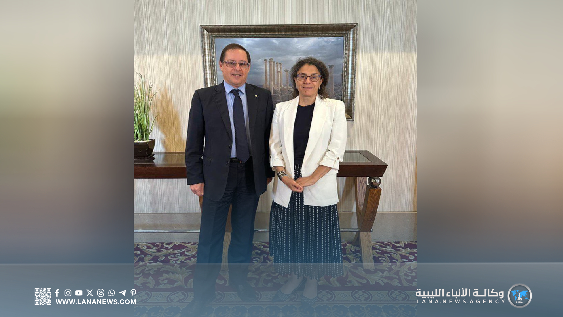 البعثة الأممية وروسيا تبحثان العملية السياسية وتجاوز الجمود في ليبيا