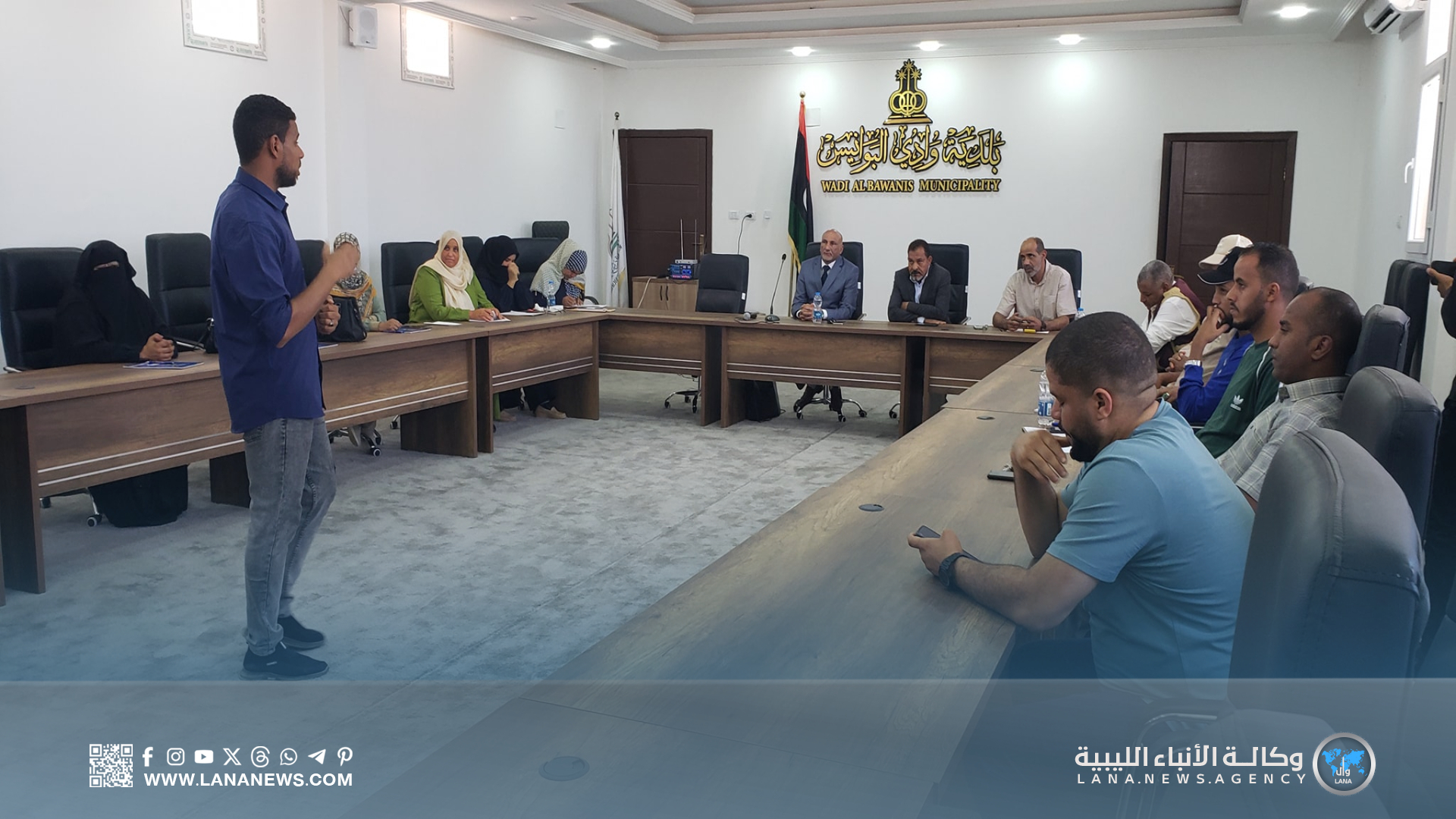 لقاء توعوي في وادي البوانيس حول التغير المناخي والفساد البيئي
