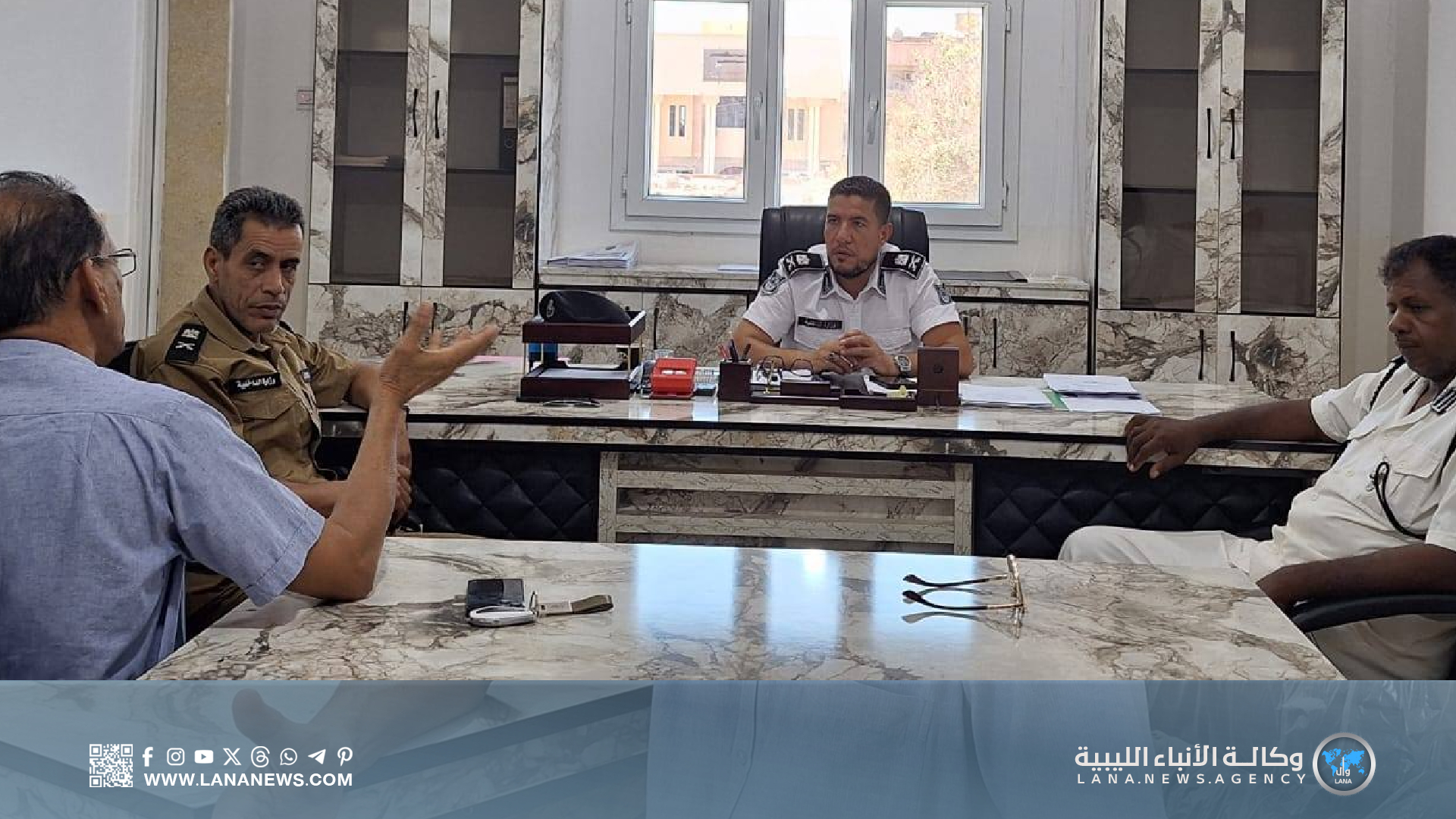 الاستعداد لورشة عمل حول ظاهرة الإبل السائبة في سبها