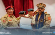 تخريج الدورة الخامسة لآمري سرايا المدفعية بمدرسة المدفعية والصواريخ