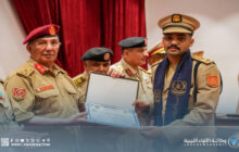 تخريج الدورة الخامسة لآمري سرايا المدفعية بمدرسة المدفعية والصواريخ