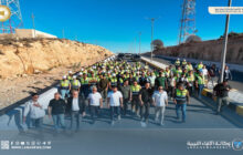 مدير صندوق التنمية يتفقد جاهزية طريق عقبة الفتايح بعد افتتاحه