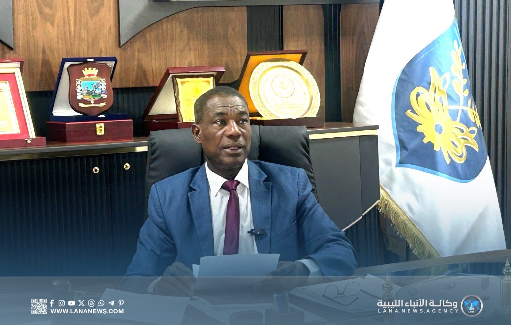 مصلحة الجمارك تطلق إجراءات لضبط حركة البضائع العابرة للأراضي الليبية