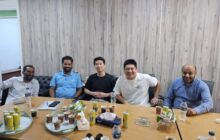 غرفة التجارة والصناعة والزراعة سبها تبحث مع شركة صينية آفاق التعاون في مجالات المقاولات والاستثمار