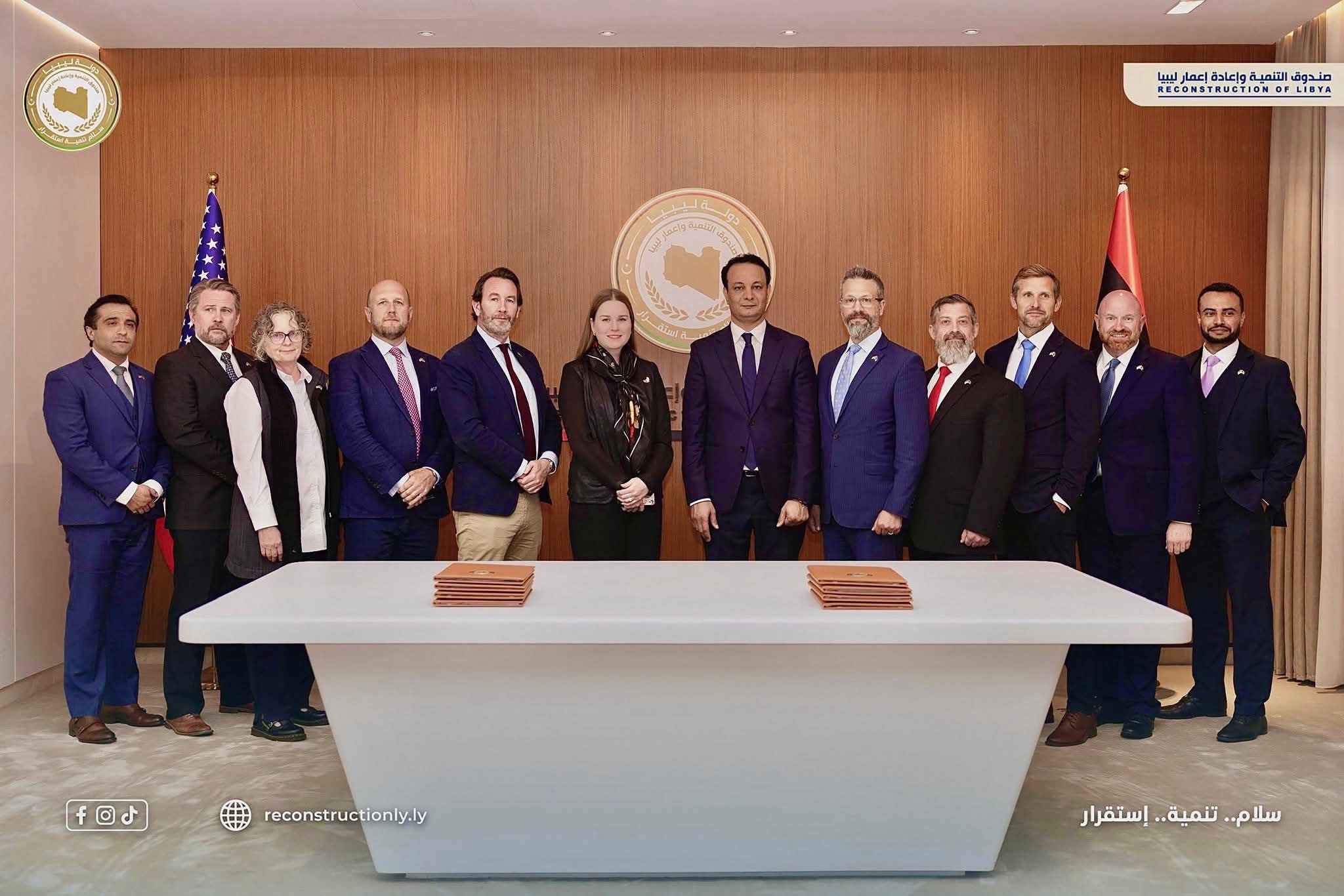 مدير صندوق الإعمار يوقع اتفاقيات شراكة مع كبرى الشركات الأمريكية