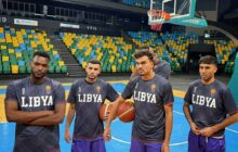 سلة ليبيا في مواجهة أنغولا ببطولة الأفروباسكت