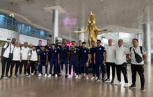 منتخب طائرة ليبيا يصل القاهرة ويستعد لنهائيات كأس العالم