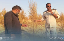 الشرطة الزراعية بالجبل الأخضر تطلع على أزمة المياه لدى مُربي المواشي