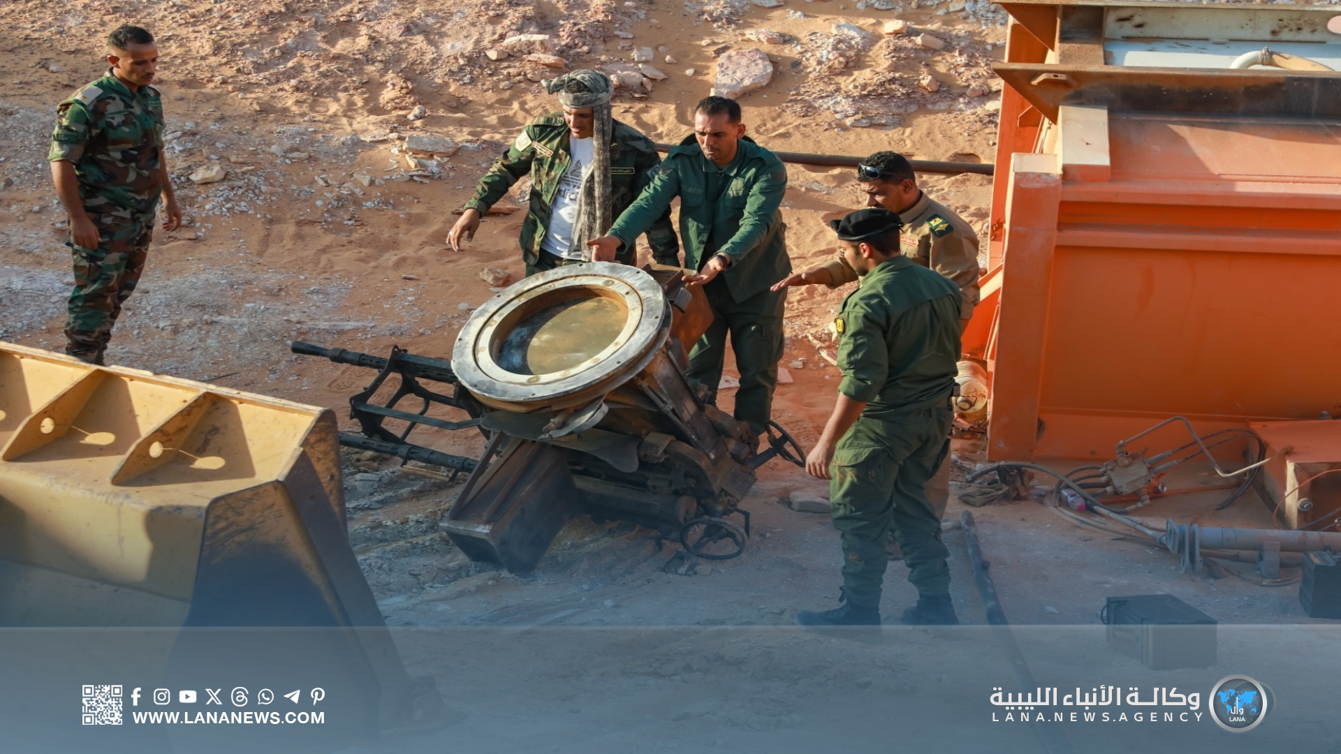 مداهمات أمنية في وادي الشاطئ تسفر عن ضبط ترسانة أسلحة ومخابئ للذخائر