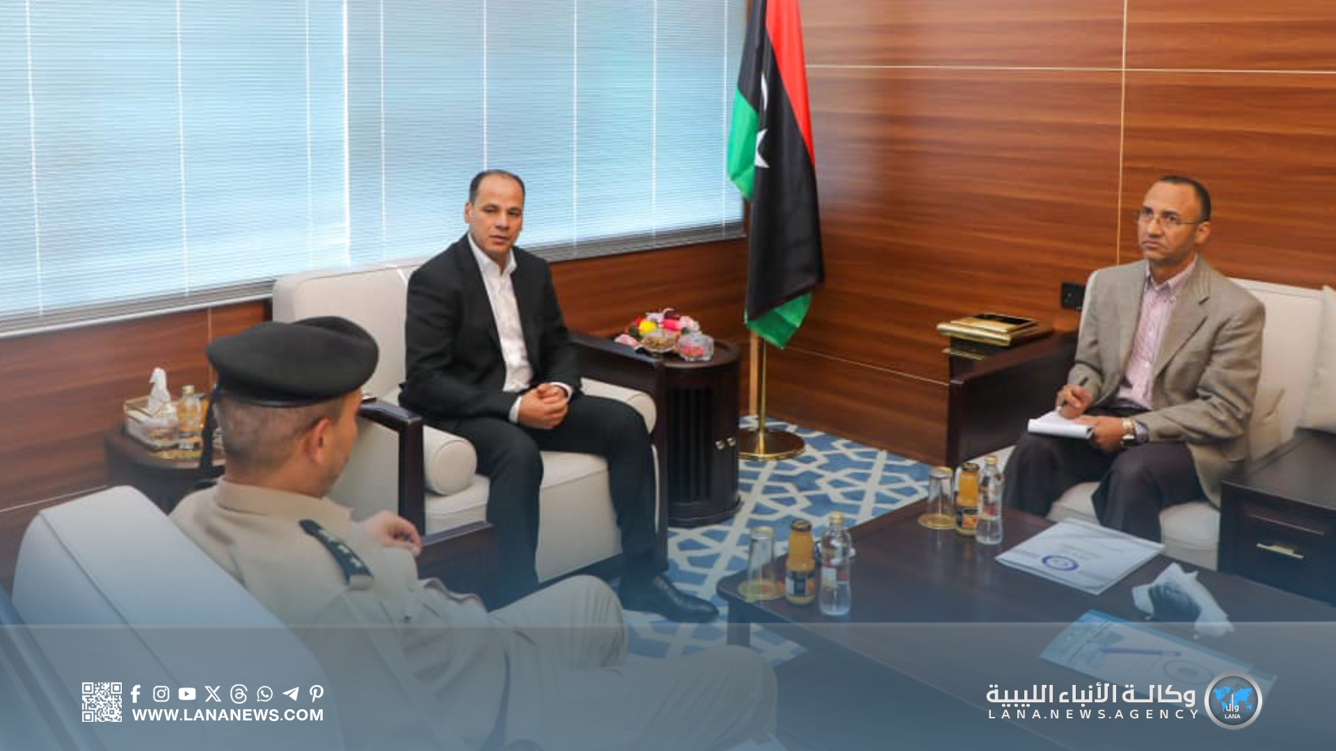 نائب رئيس الوزراء يلتقي مدير جهاز الشرطة الكهربائية بالمنطقة الجنوبية لمناقشة تحديات تأمين المحطات