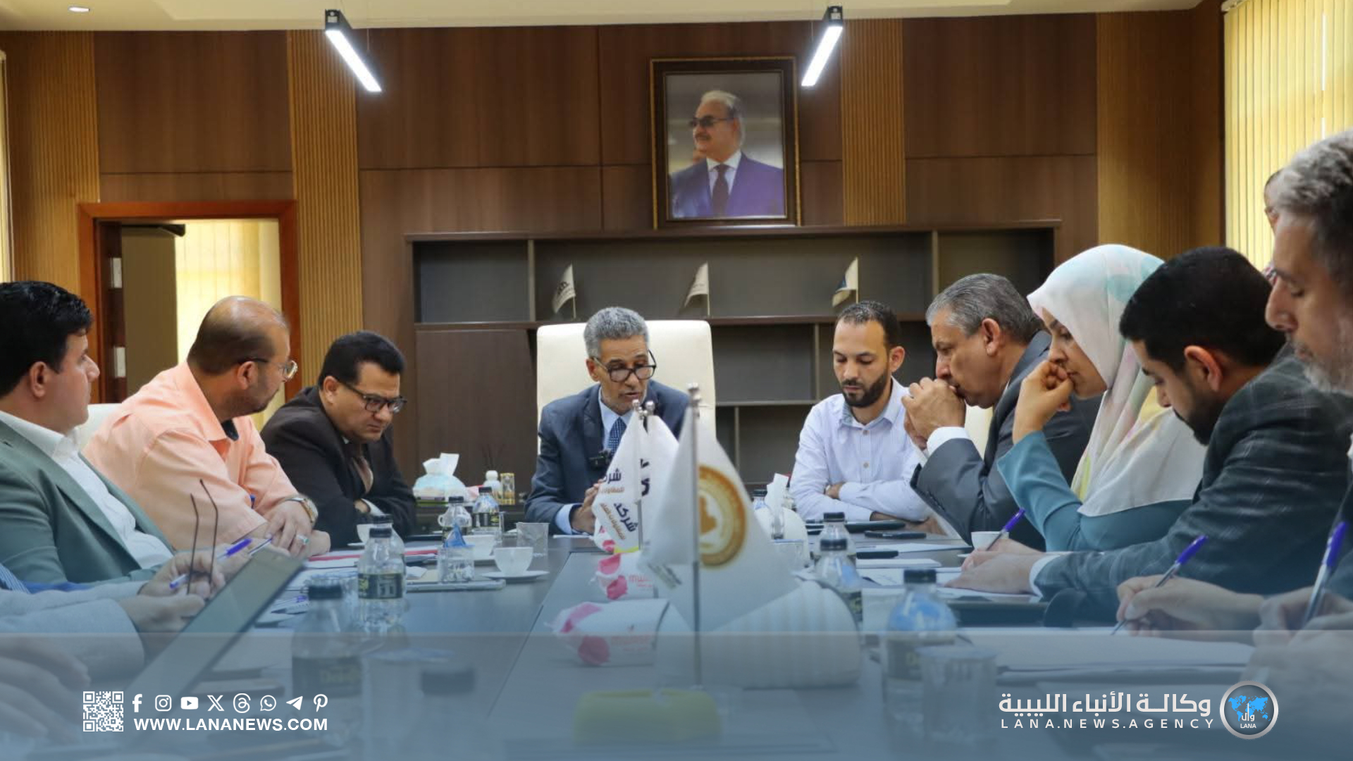 مجلس جامعة سرت يعقد اجتماعه الثاني ويشيد بدعم القيادة العامة للجيش والحكومة لجهود الإعمار