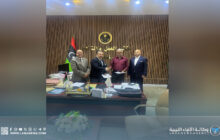 إنهاء عملية التسليم بين مدير مكتب العمل والتأهيل بنغازي السابق والمكلف