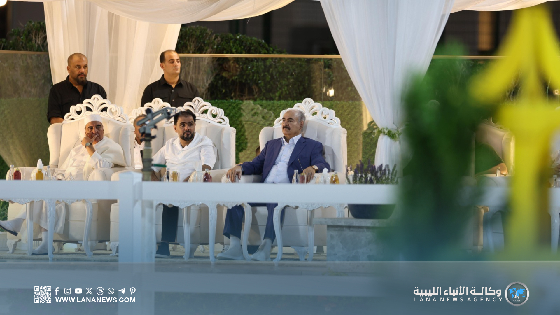 القائد العام يشهد اختتام بطولة أكارم الودية لقفز الحواجز في بنغازي