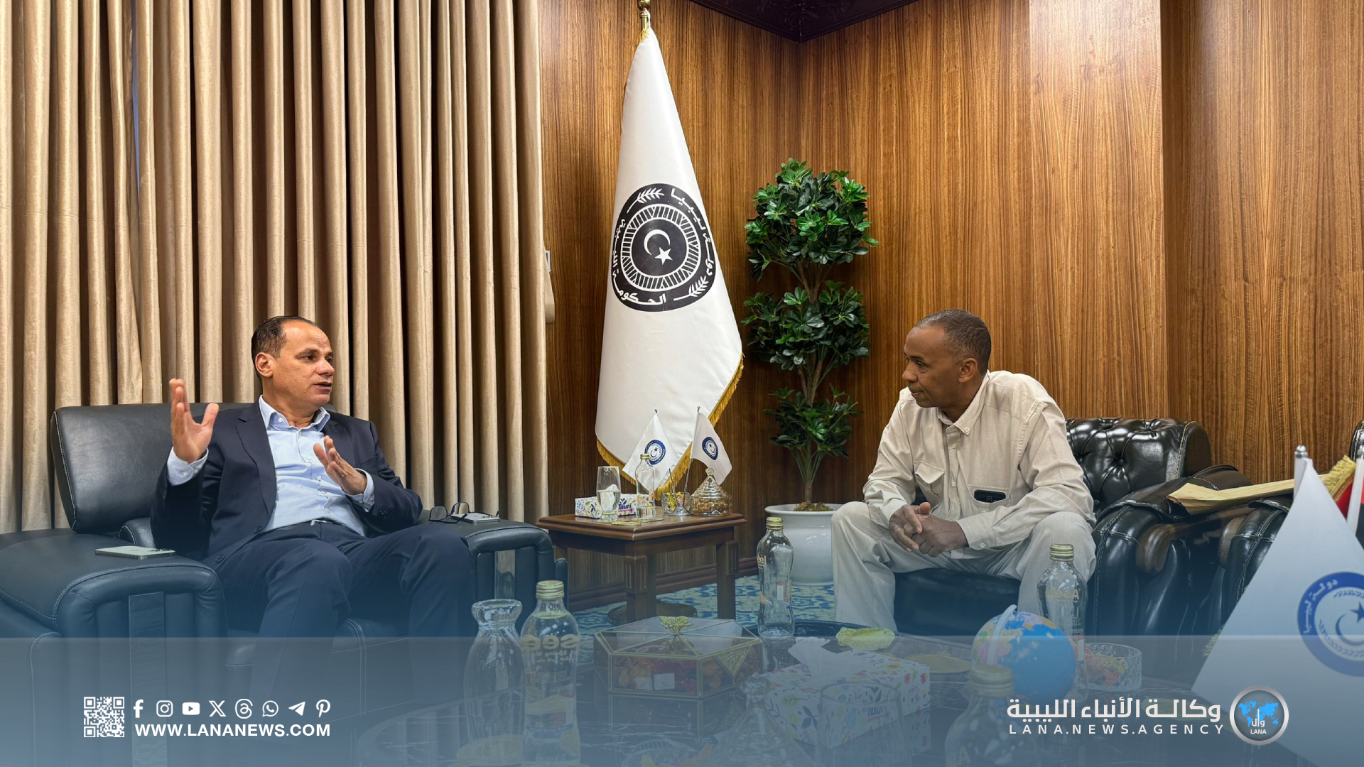 اجتماع في سبها لمناقشة تحديات شبكة الكهرباء بالمنطقة الجنوبية