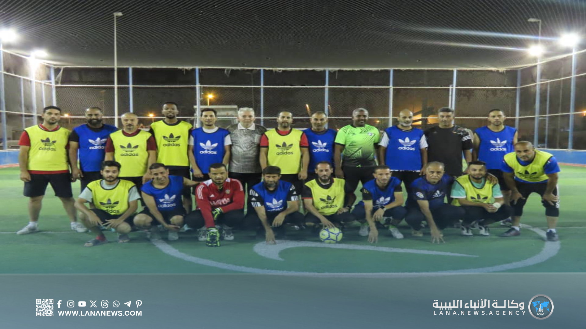 المنطقة الحرة جليانة تخوض وديتين استعدادًا لدوري المؤسسات لكرة القدم