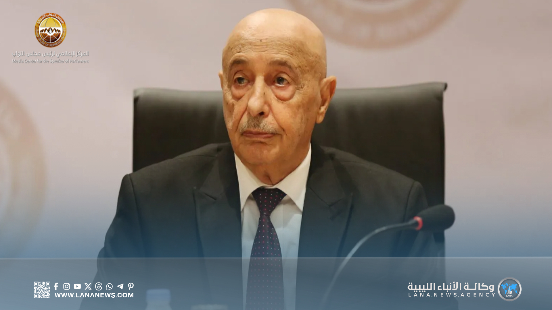 رئيس مجلس النواب يُهنئ الجيش ويُبارك إطلاق رؤية 2030 لتحديث القوات المسلحة