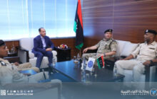 نائب رئيس الحكومة الليبية يبحث مع مدير أمن سبها الأوضاع الأمنية في نطاق اختصاص المديرية