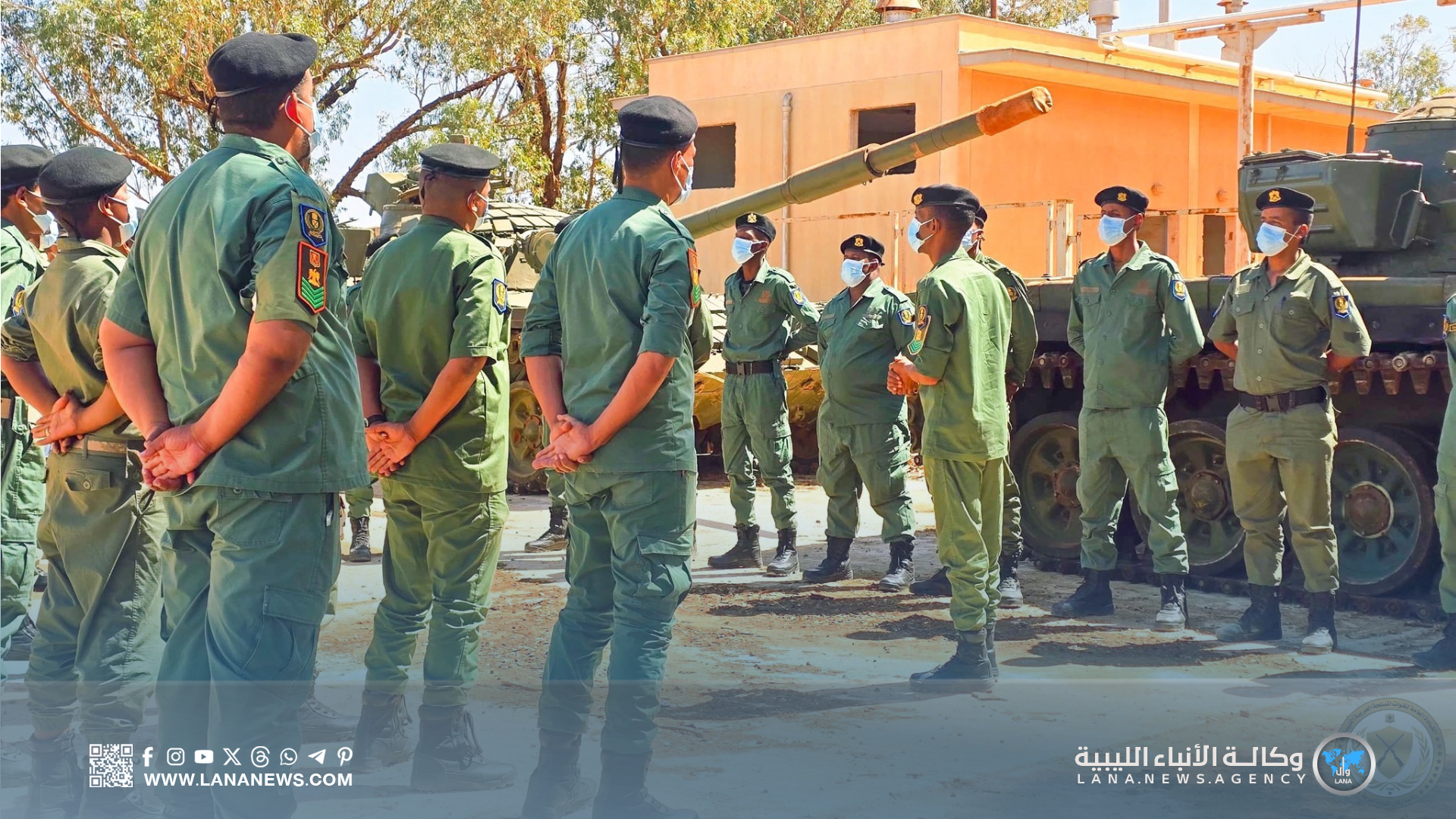 الكتيبة 222 دبابات تبدأ دورة تدريبية متخصصة على دبابة T-72