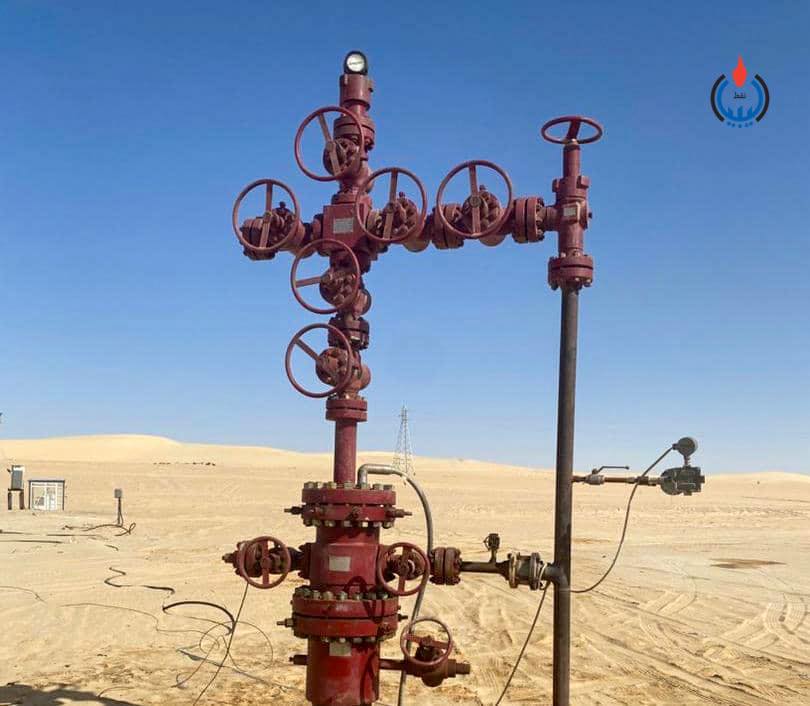 شركة الواحة النفطية تعلن انتهاء أعمال حفر أول بئر أفقية بحقل البيضاء