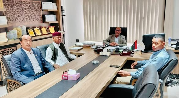 وفد بلدية قراقرة يزور بنغازي لتعزيز التعاون الإداري وتبادل الخبرات