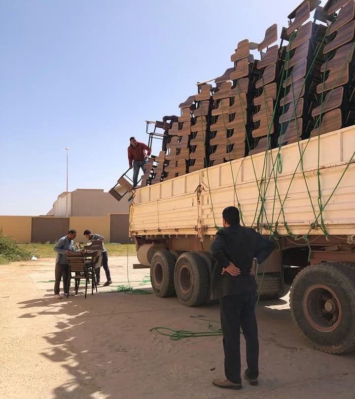 التعليم التقني يدعم 11 معهدًا متوسطًا في سرت بمعدات تعليمية