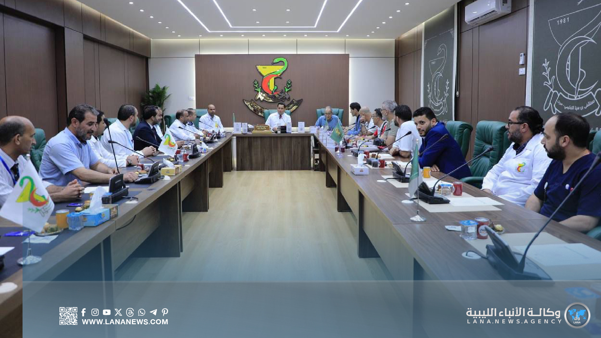 فريق طبي أردني يباشر زراعة الكلى في مستشفى بن سينا بسرت