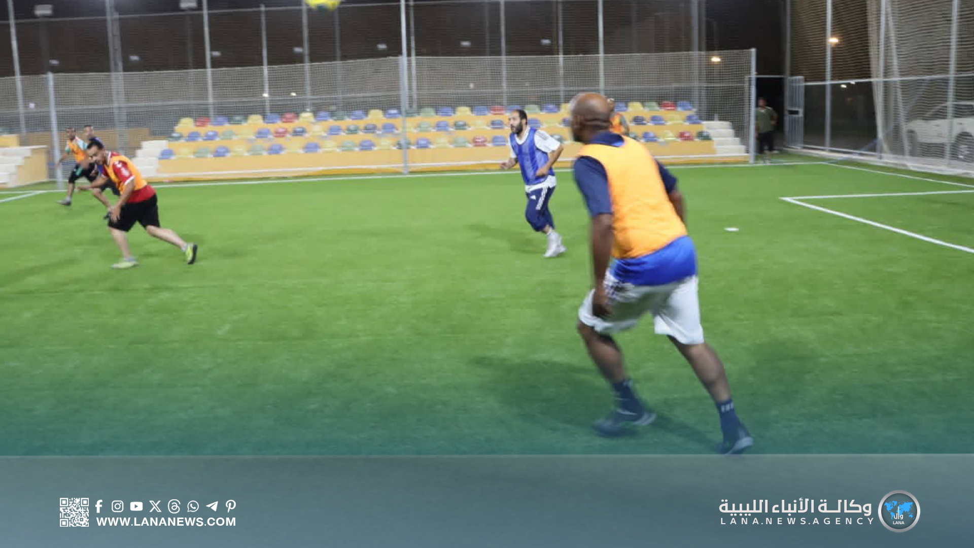  منتخب جامعة سرت للكرة الخماسية يستعد لبطولة الجامعات الليبية