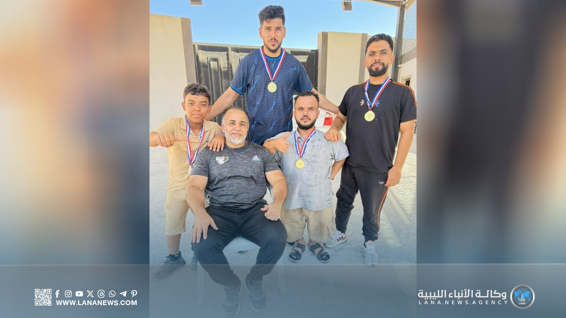 تفوق فريق سرت لألعاب القوى لذوي الإعاقة في بطولة الوسطى بمصراتة