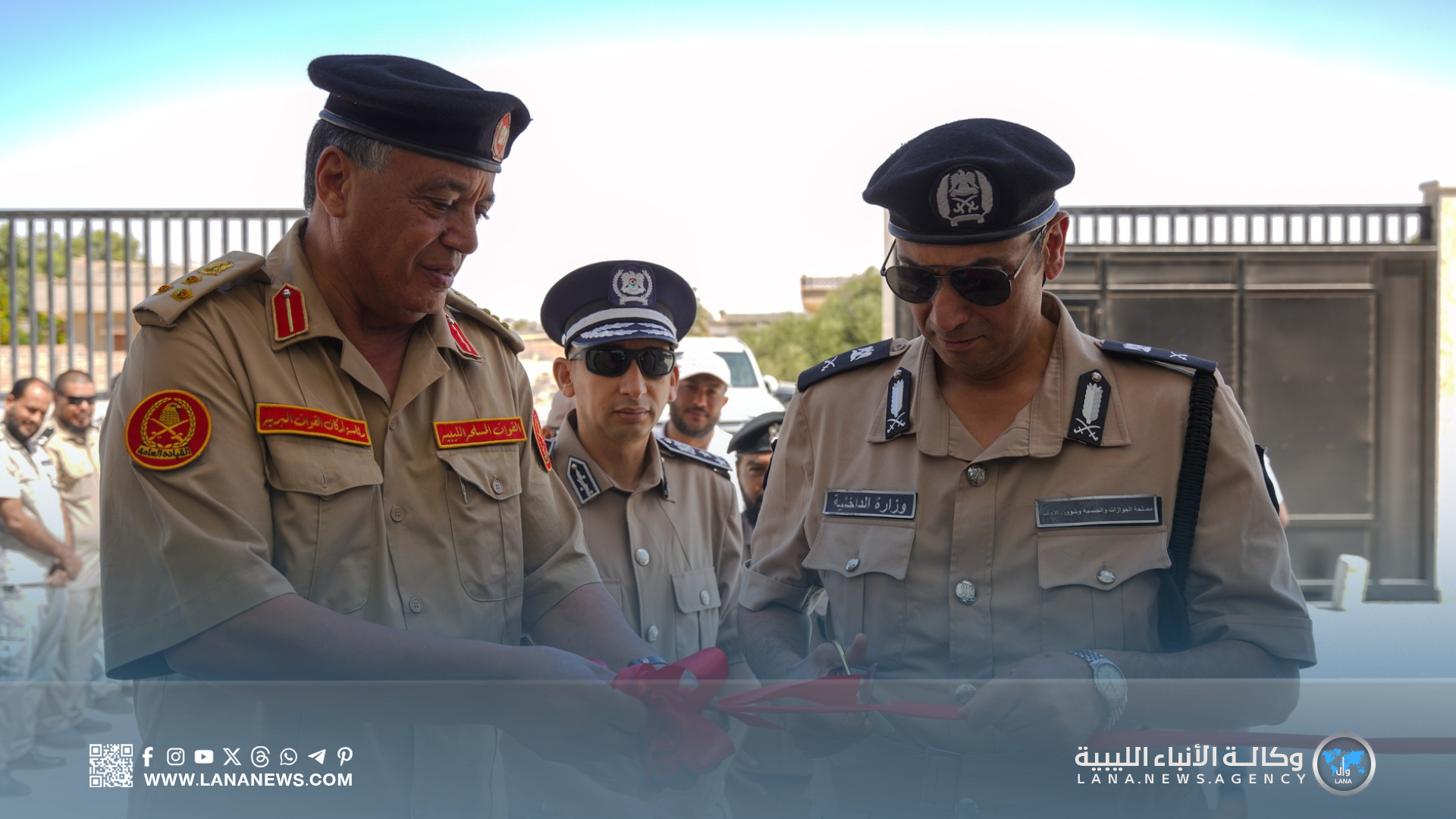 افتتاح قسم الجوازات بالزويتينة