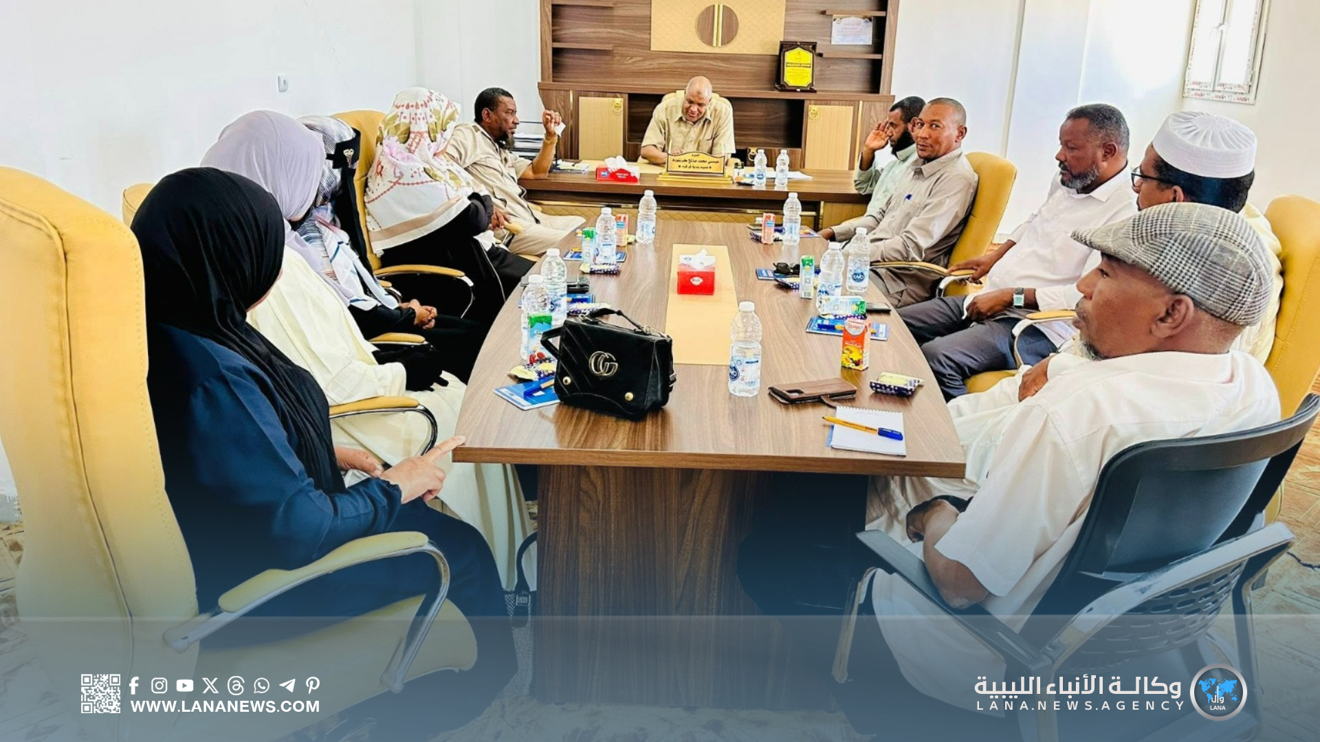 بحث تنسيقي بين بلدية قراقرة والتفتيش التربوي استعدادا للعام الدراسي الجديد