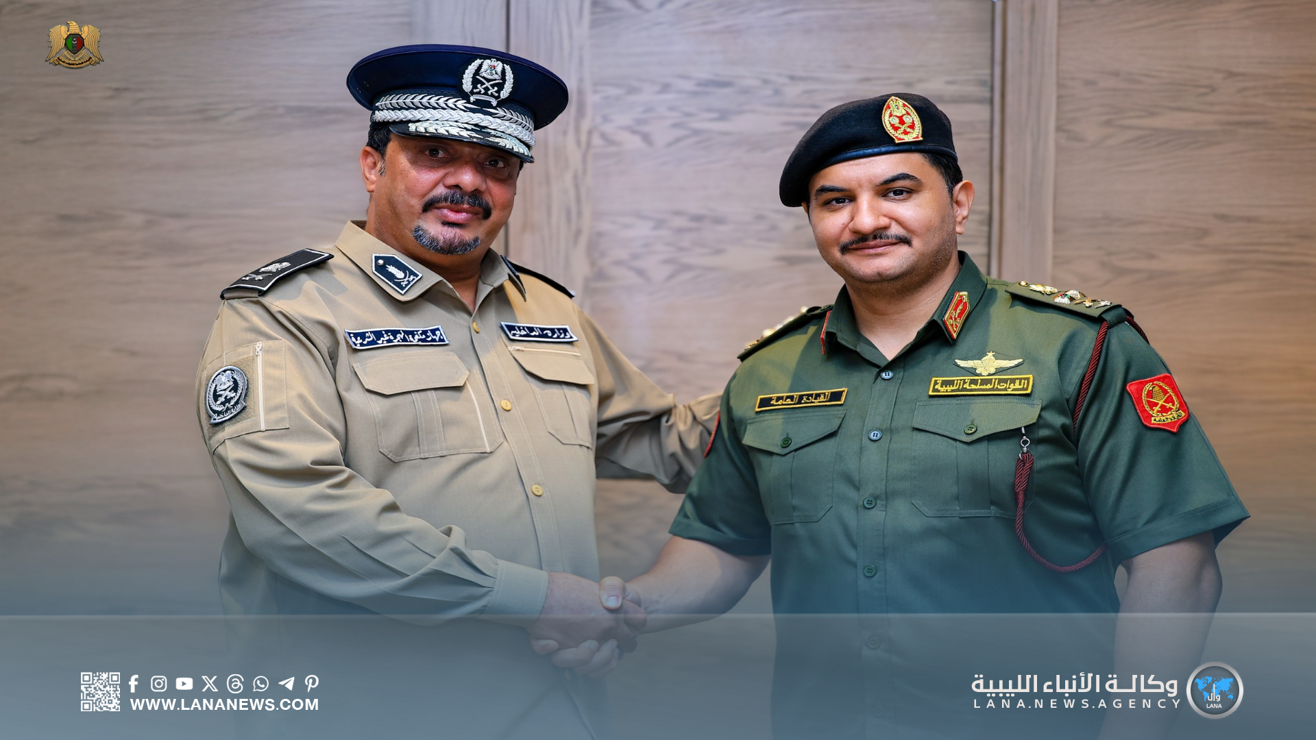 نائب القائد العام يبحث مع رئيس جهاز مكافحة الهجرة تحديات العمل الميداني