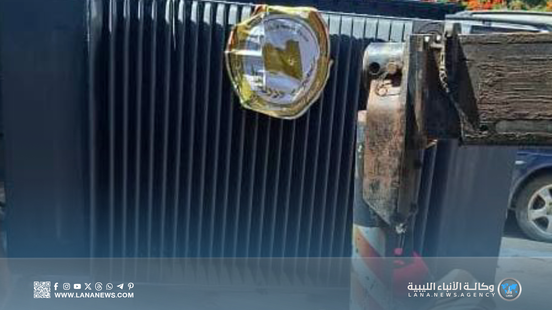 تركيب محول جديد بمحطة مفاتيح بوقرين في بنغازي