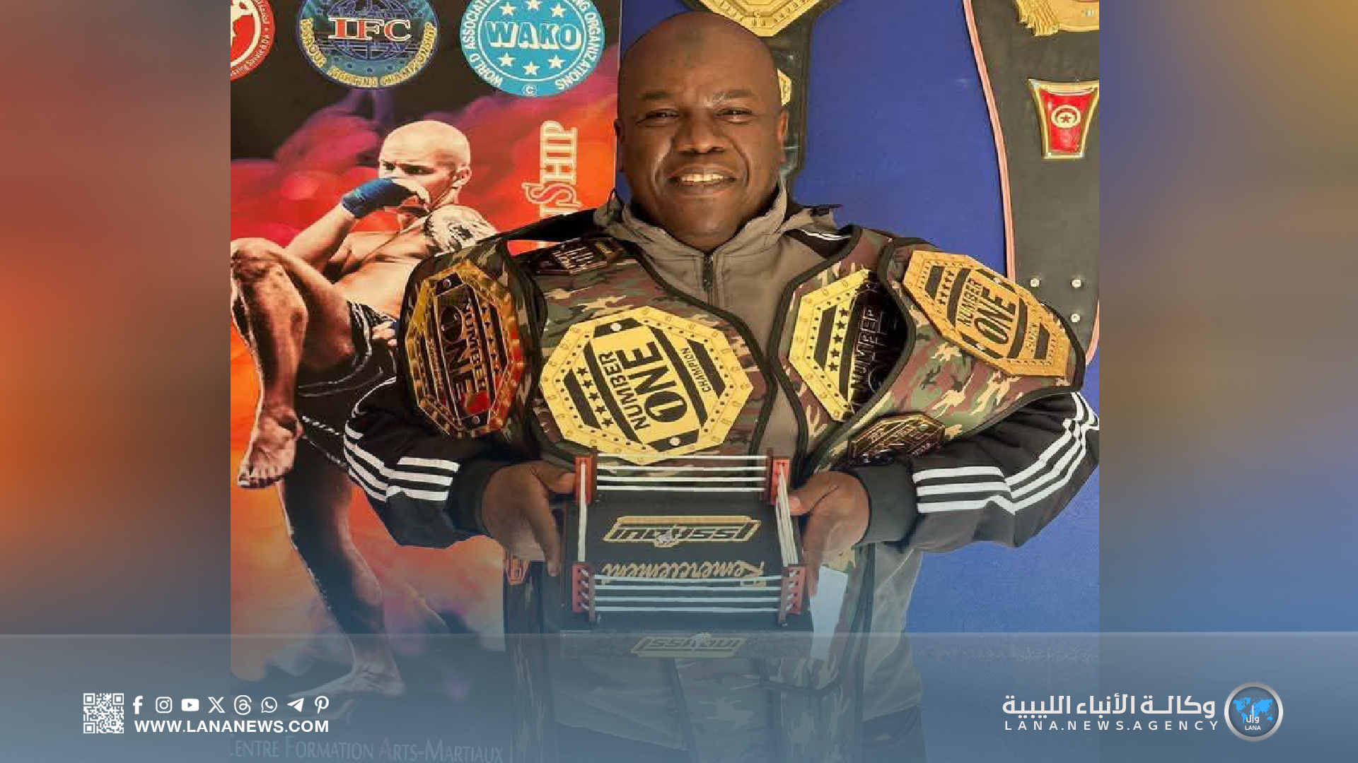 ليبيا تُحقّق مشاركة مُتمّيزة في فعّاليات UFC للمحترفين رغم ضعف الإمكانيات