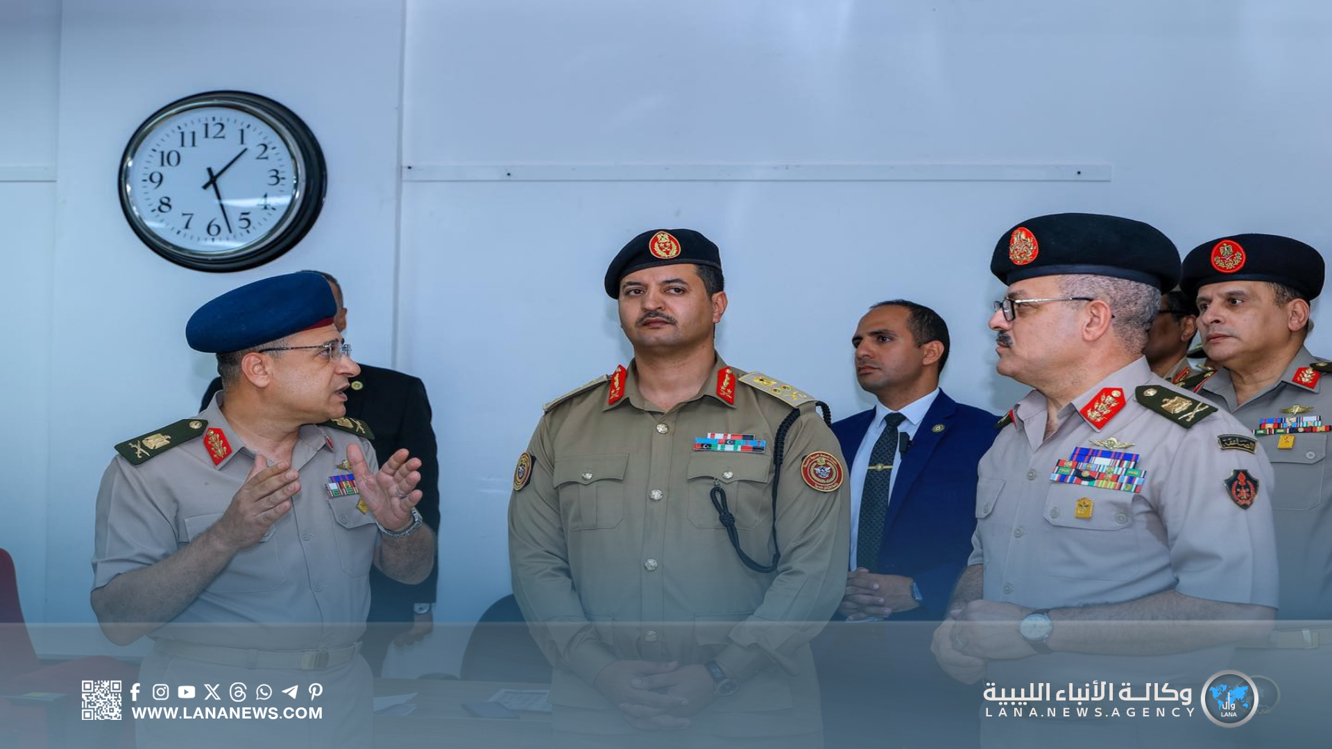 رئيس أركان الجيش يُثمّن دور الأكاديمية العسكرية المصرية في تأهيل الضباط الليبيين